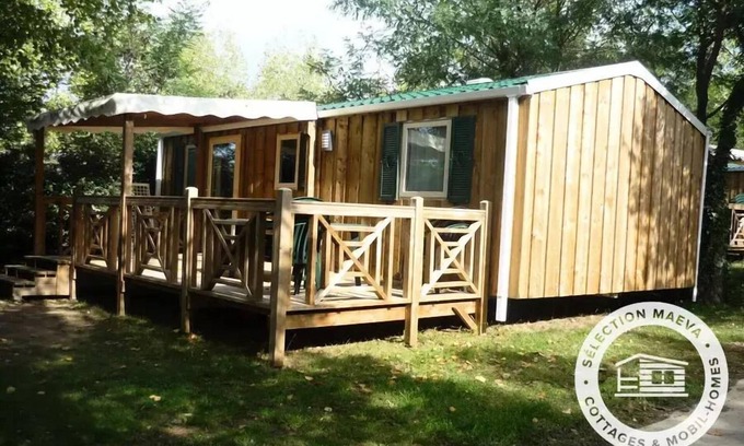 Benodet House | Camping maeva Club La Mer Blanche * - Mobile Home Groix 4 Rooms 6 People + TV