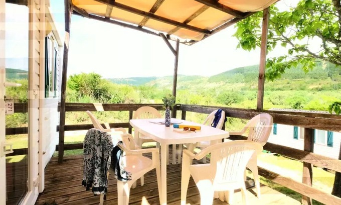 Lussas House | Camping maeva Escapades Ludo Parc * - Standard Mobile Home 4 Rooms 6 People Air Conditioned