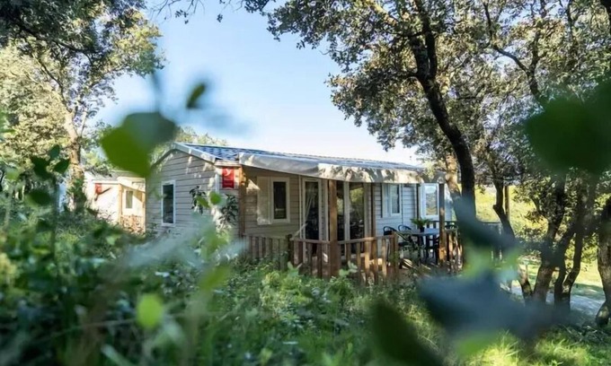 Calvisson House | Camping Mer et Camargue * - Mobil home 3 Rooms 4 People