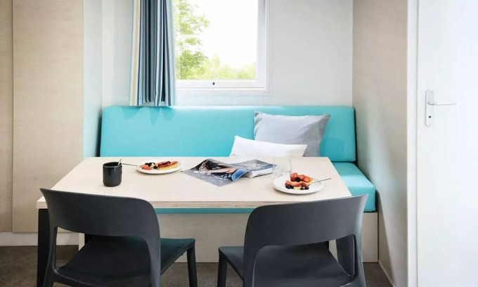 Arles-sur-Tech House | Camping Paradis le Vallespir* - Mobile home Premium Cargolade 3 rooms 4 people Air-conditioned