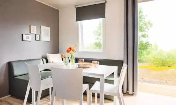 Quimper House | Camping Sunêlia Lanniron Orangery * - Sunêlia Comfort Evasion 3 bedrooms 1 bathroom 32 m2 + wooden terrace 12.5m2 - New 2019 6 people