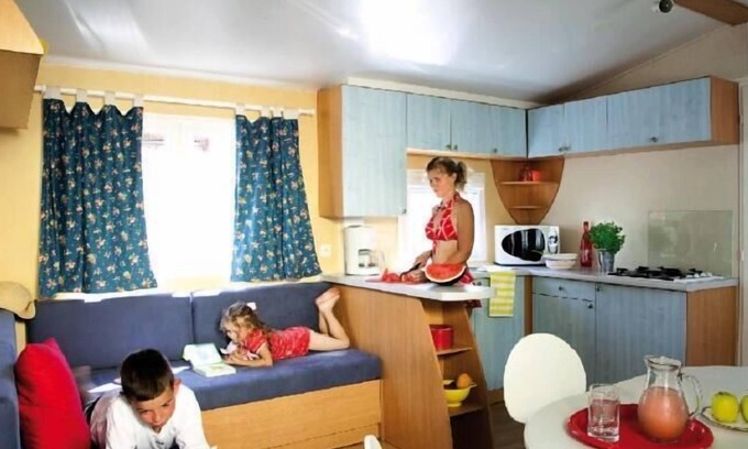 Prunelli-di-Fiumorbo House | Camping Via Romana ** - Mobile home 3 Rooms 5 adults + 1 child