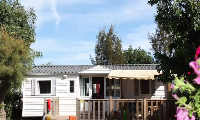 Moustiers-Sainte-Marie House | Campsite Tikayan Saint Clair* - Mobile home Texas Eco 4 rooms 6/8 people Air-conditioned