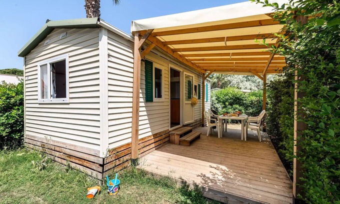 Torreilles House | Campsite La Palmeraie * - Classic 3-room mobile home for 4 people