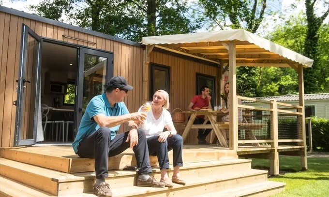 Saint-Maximin House | Campsite Le Pré des Moines * - Mobile home IRIS + 3 bedrooms 2 to 8 people - 2 people included in the price