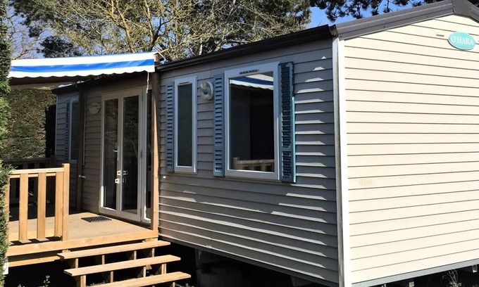 Pornichet House | Campsite Les Forges * - Cottage Family - 3 bedrooms: 33 m² + 11 m² semi-covered terrace for 6 people