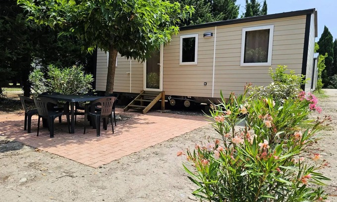Graveson House | Campsite Les Micocouliers * - Mobil home comfort 6 people