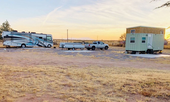 Hereford RV Rental | Campsite on Farm Near San Pedro River