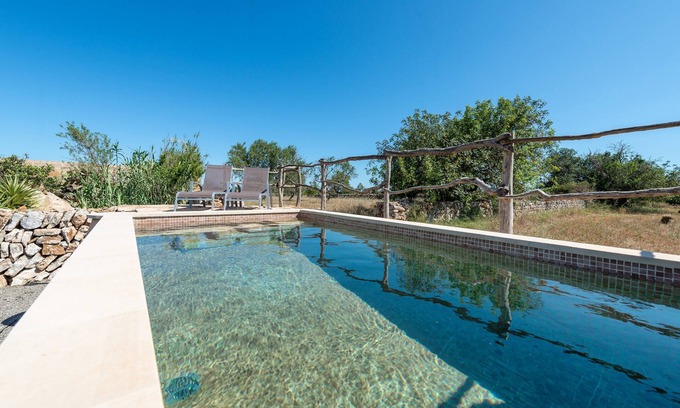 Santanyi Villa | CAN MIQUEL - Well-kept country house with private above ground pool near a paradisaical beach. Free WiFi