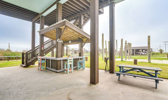 Port Bolivar House | Canal-Front Coastal Getaway in Gilchrist w/Deck