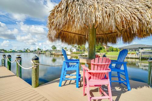 Caloosahatchee Villa | Canal-Front Outdoor Space Home in Cape Coral