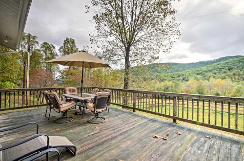 Candler House | Candler Cabin with Deck and Mount Pisgah Views!