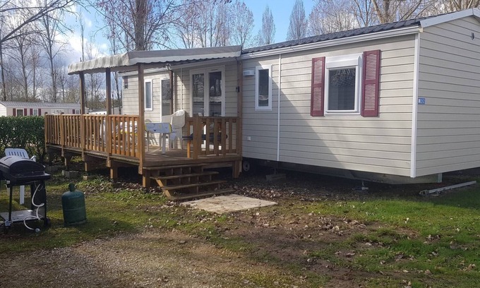 Onzain House | Candylene 252 Mobil Home Spacieux et Convivial 3 chambres - 8 P