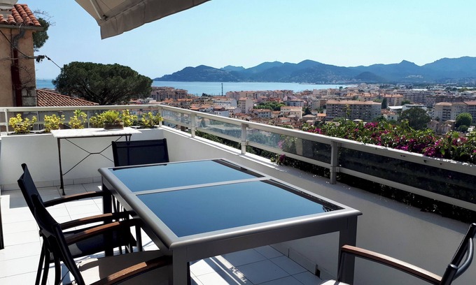 Cannes La Bocca Villa | CANNES West Villa SEA VIEW