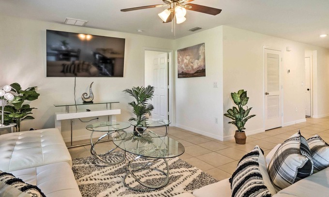 Jacarandas House | Cape Coral Escape w/ Yard, Near Boat Ramp!