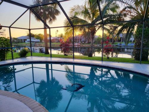 Fort Myers House | Cape Coral, Pool Home, On Fresh Water Canal, Fishing, Free Wi-fi & Game Room