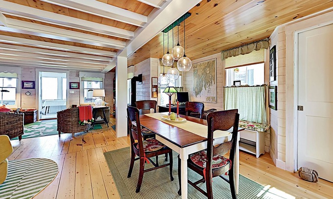 Capitol Island House | Capitol Island Retreat | Exceptional Oceanfront Views | Marina & Beach