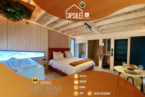 Mons Ski Chalet | Capsule Bobble Mons Centre - Jacuzzi - Sauna - Netflix
