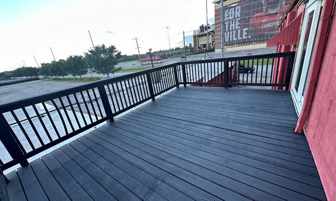 University Apartment | Cardinal Stadium Oasis Right across from the football stadium