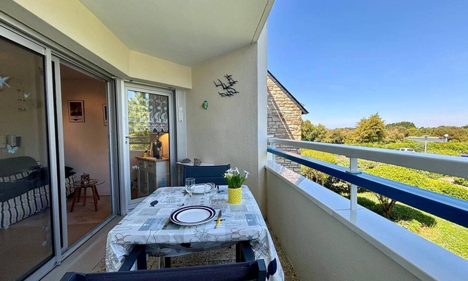 Carnac Apartment | CARNAC Apartment 2 rooms - 2 people - 500m Beach
