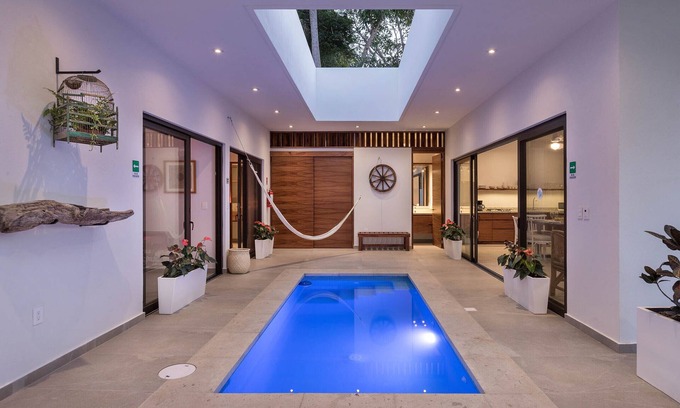 San Francisco House | Casa Arena: House with Private Pool, Terrace & Partial Ocean View