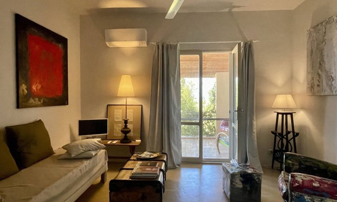 Castagneto Carducci Apartment | Casa Atelier - air conditioning, terrace, parking