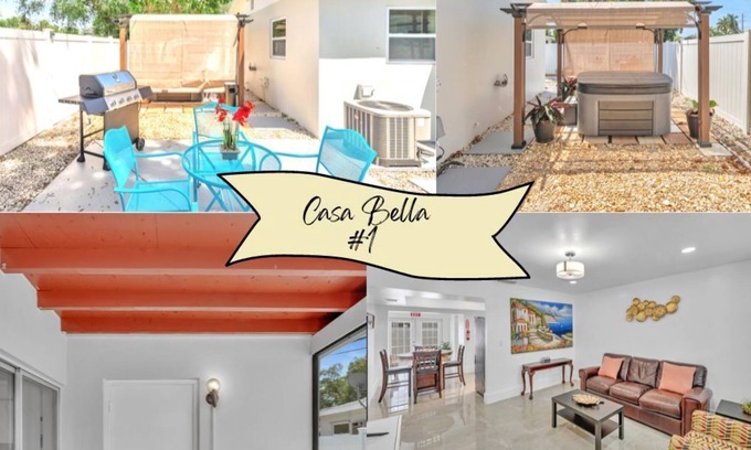 Driftwood House | Casa Bella1:Private Jacuzzi, Pool table, Hardrock