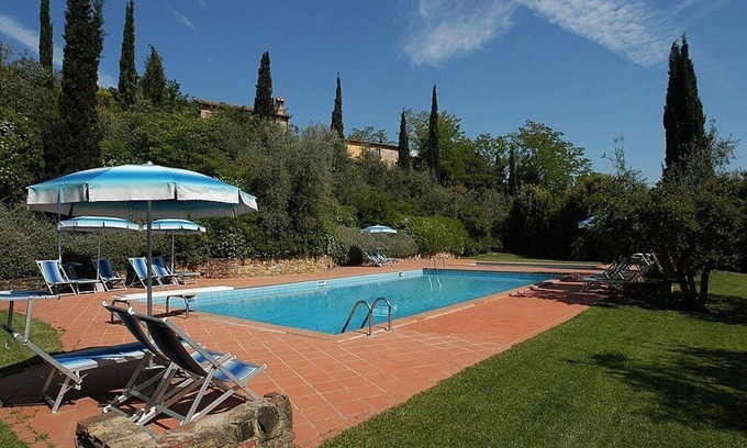 Montaione House | Casa Bonaventura D: A welcoming one-story apartment in the characteristic style of the Tuscan countryside, with Free WI-FI.