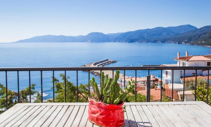 Cala Gonone Apartment | Casa Fendemare, vista sul golfo IUNQ2620
