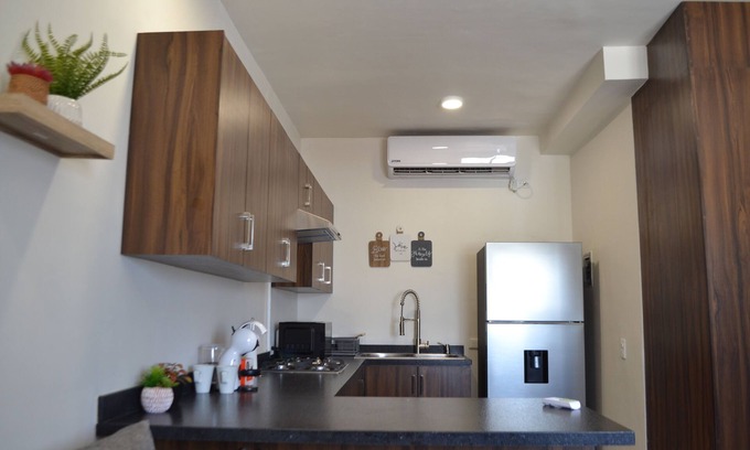 Juarez Municipality Apartment | Casa GardeniasnNew 2 bedroom Apt. AC, private parking and restricted access