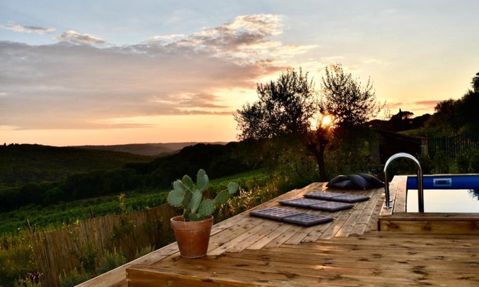 Strada in Chianti House | casa il colle con piscina privata
