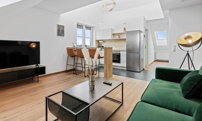 Freising Apartment | Casa Industrial: Design, Nespresso, Flughafennähe