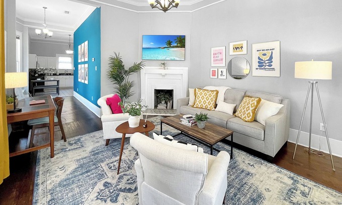 Government Hill House | Casa Joy: Chic Historic Home w/King Bed