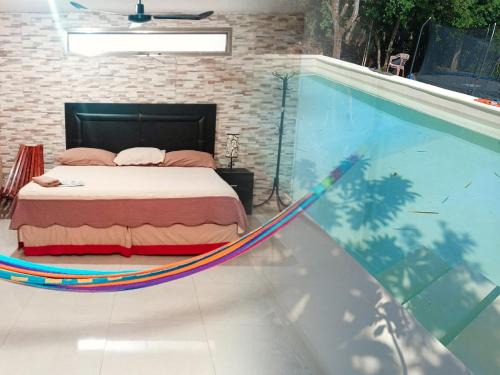 Chichen Itza - Valladolid Apartment | CASA LILI 2: Luxurious/Amplio/Hot Water/Economic/Wifi/TV