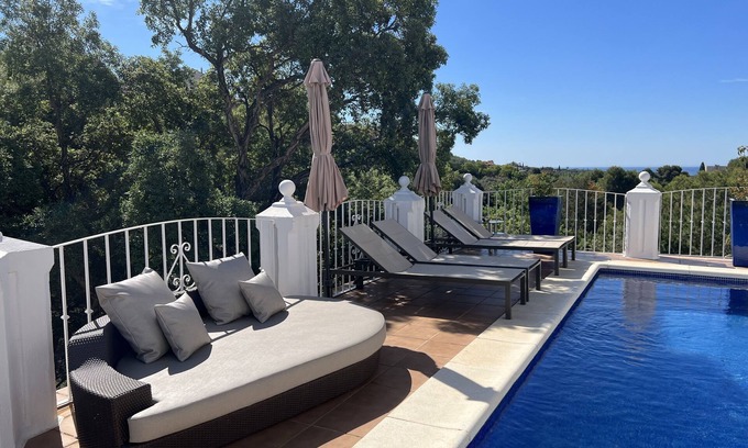 Marbella Villa | Casa Lorna, Elviria, Marbella: 3-4 Bedroom Villa, sleeps 6-8, Pool, Sea Views