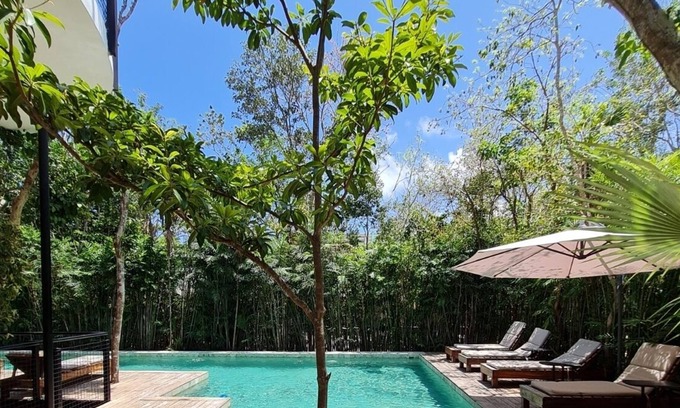 Ek Balam Village House | Casa Mexicana Moderna en Tulum con Piscina Privada