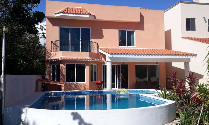 Puerto Aventuras House | Casa Montemayor is a beautiful house between Playa del Carmen and Tulum.