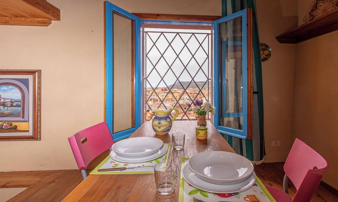 Bosa Historic Centre Apartment | Casa Portella - One Bedroom Apartment, Sleeps 2