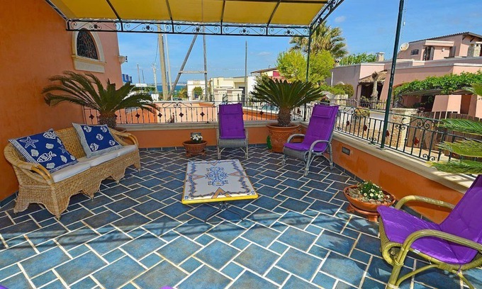 Marina San Gregorio House | Casa Ria B: A welcoming two-story apartment that is part of a villa situated at a short distance from the beach, with Free WI-FI.
