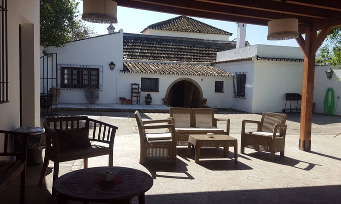 Olivares Cottage | Casa Rural Sevilla, Olivares. Wifi. Private Estate with wine cellar, garden areas