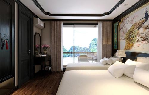 Cat Hai Cabin | Cat Ba Bonita Cruise Lan Ha & Ha Long with Balcony & Tub