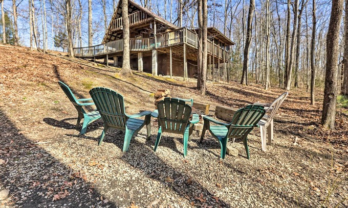 Wellington Cabin | Cave Run Lake Vacation Rental: 3 Mi Away!