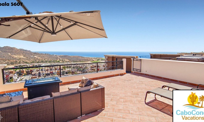 Los Cabos Condo | CCV Quivira-Luxury 2BR Penthouse, Ocean View, Private Rooftop, Golf.