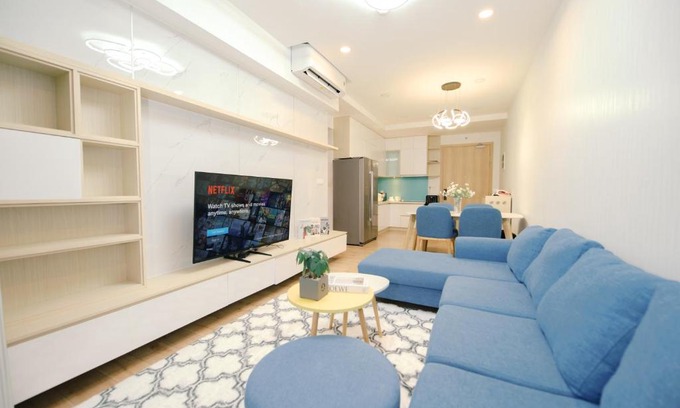 Tan Phu District Apartment | Celadon 2BR 2WC - Gần Aeon Mall, Sân Bay - Free Hồ Bơi, BBQ