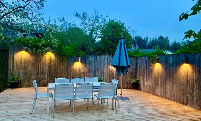 Fire Island Pines House | Central AC + Heated Pool Modern Beach House