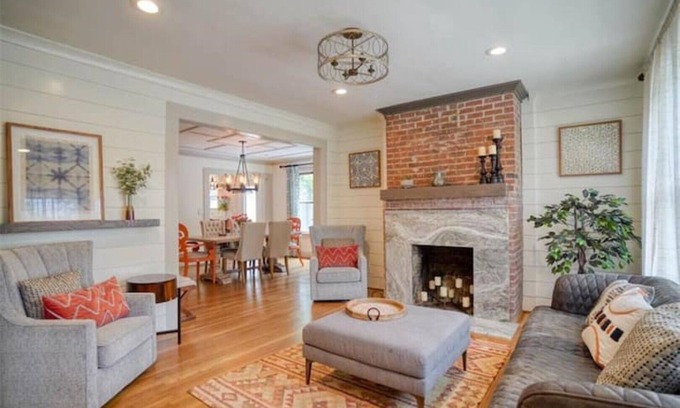 Piedmont Heights House | Central Beltline Beauty. Designer home w/Lockoff inlaw.