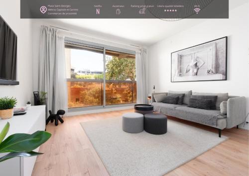 Saint-Georges Apartment | Central Perk Parking Hypercentre