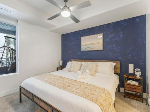 Rio Grande Apartment | Central SLC Apartment King Bed Gym Smart TV