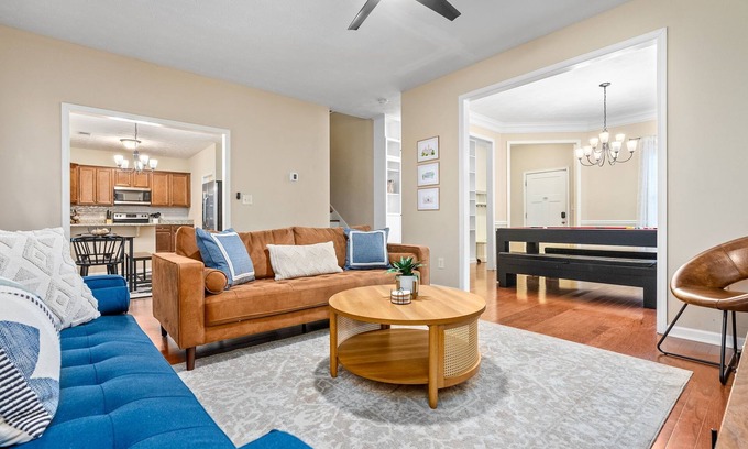 Auburn - Opelika House | Central to RTJ, Downtown Auburn & Opelika - Sleeps 12 - Memory Foam Mattresses