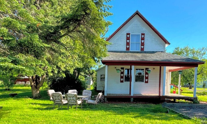Omer Ski Chalet | Centrally Located Getaway in MI’s Smallest City! Tubing, fishing, so much more!